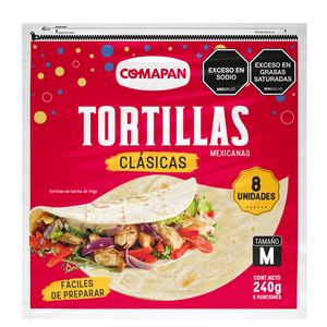 Tortillas Comapan Clásicas x 240 g