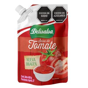 Salsa de Tomate Delisalsa DoyPack x 400 g