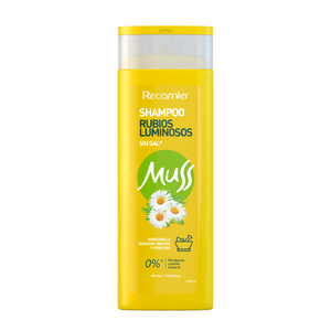 Shampoo Muss Rubio Luminoso x 400 ml