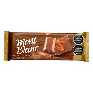 Chocolate de Almendras con Leche Montblanc x 60 g