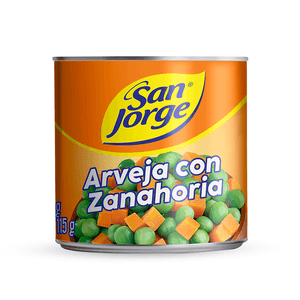 Arveja San Jorge Zanahoria x 180 g
