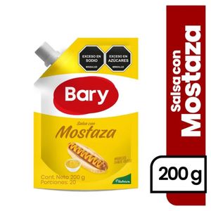 Mostaza Bary con Válvula x 200 g