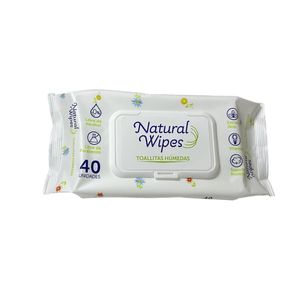 Toalla Húmeda Natural Wipes x 40 und