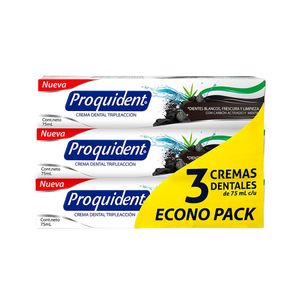 Crema Proquident Triple Acción 3 unds x 75 ml c/u
