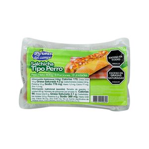 Salchicha Ricuras del Campo Perro x 400 g