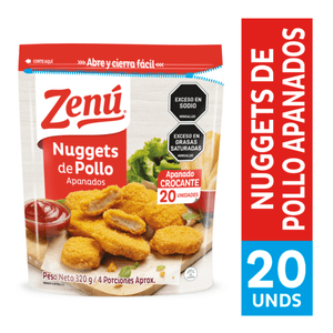 Nuggets de Pollo Apanado Zenú 20 unds x 320 g