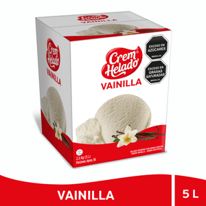 Helado Crem Helado Tradicional Vainilla x 5 L