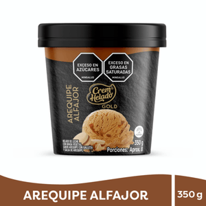 Helado Crem Helado Gold Arequipe Alfajor x 350 g