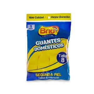 Guante Brio Domestico Talla 8 x 1 und