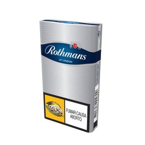 Cigarrillo Rothmans Gris RC Caja x 10 unds