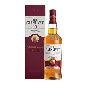 Whisky The Glenlivet 15 Años x 700 ml