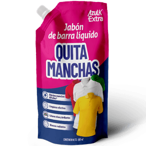 Jabón Líquido Azulk Extra Quita Manchas x 500 ml