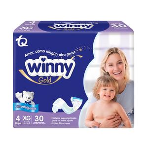 Pañal Winny Gold Etapa 4 XG x 30 und