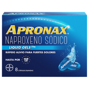 Analgésico Apronax Líquido Gel x 8 und