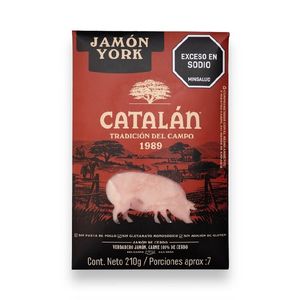 Jamón York Catalan x 210 g