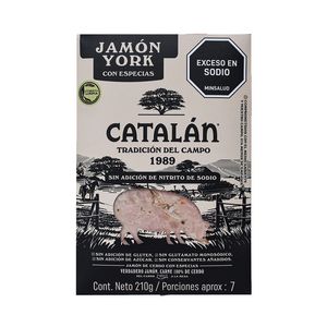 Jamón Catalán Cero Nitrito x 210 g