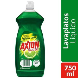 Lavaloza Líquido Axion Limón Triple Accion x 750 ml