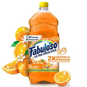 Limpia Pisos Fabuloso Energía Naranja x 1 L