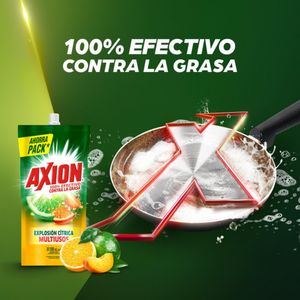 Lavaplatos Cremoso Axion Explosión Cítrica x 500 ml