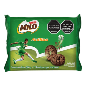 Galletas Dulces Milo Anillos x 360 g