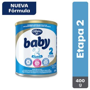 Formula Infantil Alpina Baby Etapa 2 x 400 g