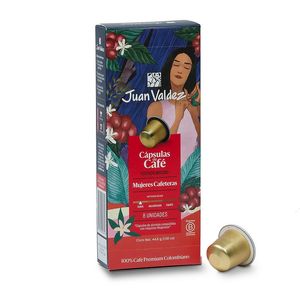 Cápsulas Juan Valdez Café Mujeres Cafeteras x 44.8 g
