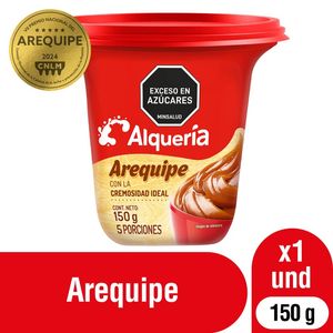 Arequipe Alquería Tradicional en vaso x 150 g