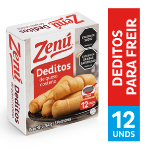 Deditos Zenu Queso Costeño x 264 g
