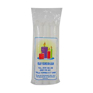 Vela Don Julián Jumbo Blanca x 7 und