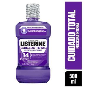 Enjuague Bucal Listerine Cuidado Total Menta x 500 ml