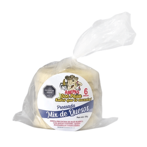Arepas Don Paisa Doble Queso 6 unds x 100 g c/u