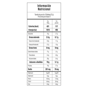 Galletas Integral Tosh Salvado y Miel x 243 g