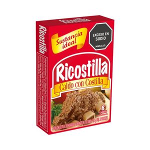 Caldo Ricostilla Cubo 8 unds x 10.5 g c/u