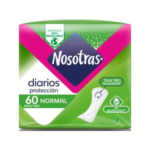 Protectores Femeninos Nosotras Normal x 60 und