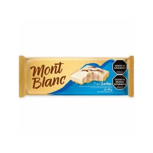 Chocolate Montblanc Tres Leches x 40 g