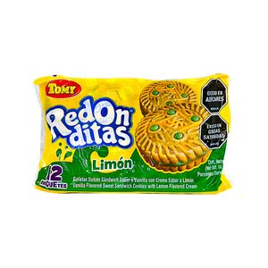 Galletas Dulces Redonditas Limón 12 unds x 34 g c/u