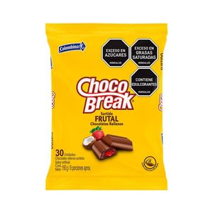 Chocolate Chocobreak Tradicional 30 unidades x 5 g c/u