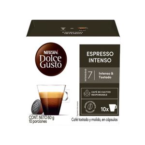 Café Nescafé Dolce Gusto Espresso Intenso x 80 g