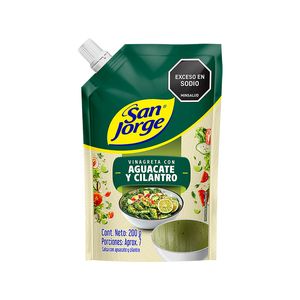 Vinagreta San Jorge Aguacate y Cilantro x 200 g