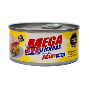 Atún Megatiendas Rallado en Agua x 170 g