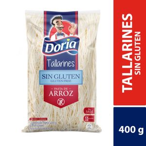 Pasta Tallarín Doria de Arroz Sin Gluten x 400 g