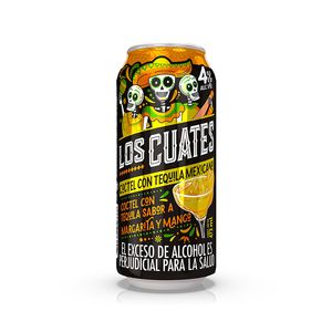 Coctel Los Cuates Mango x 473 ml