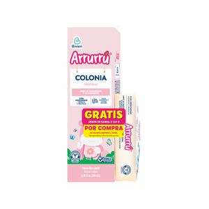 Colonia Arrurrú Rosada x 120 ml gratis Jabón