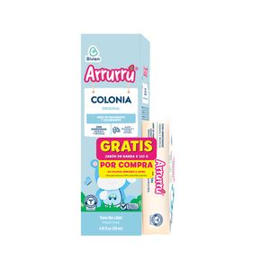 Colonia Arrurrú Azul x 120 ml gratis Jabón x 110 g