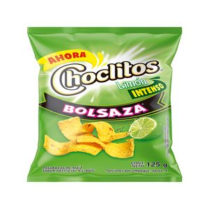 Choclitos Limón Intenso Bolsaza x 125 g