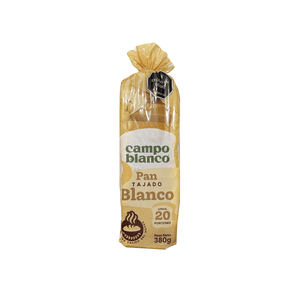 Pan Tajado Campo Blanco x 380 g